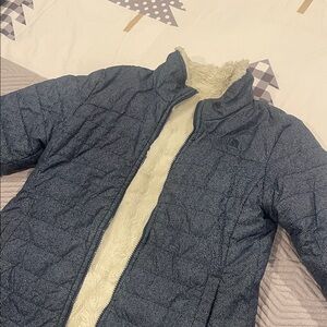 The North Face Kids Jacket - Blue and Cream